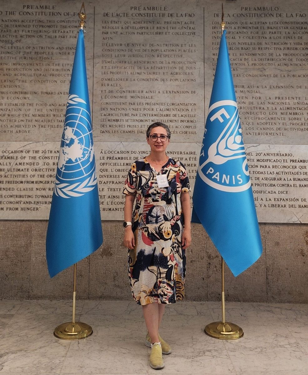 Professor Shokoofeh Shamsi was invited to the FAO headquarters in Rome in May.