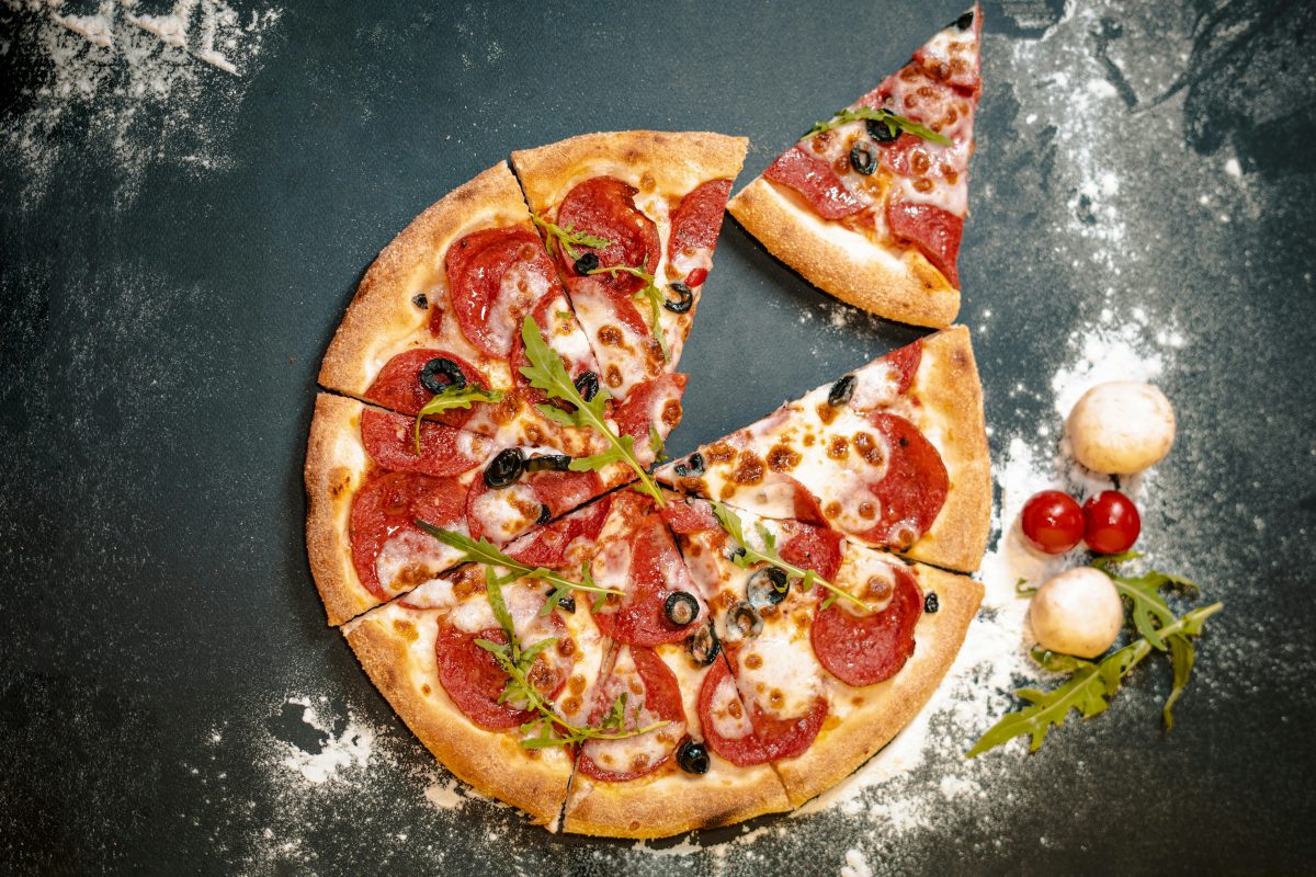 Pepperoni pizza