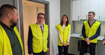 Wagga social housing block nears completion, but tradies still waiting on pay for 2021 government job
