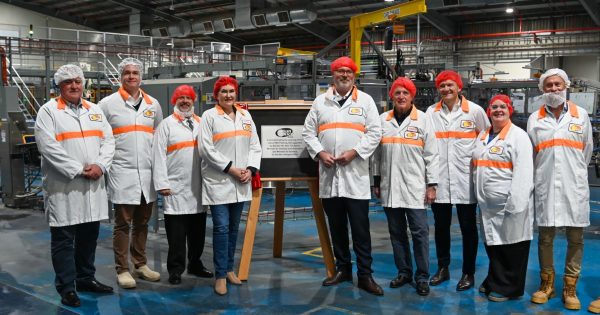 Leeton rice mill unveils $15m upgraded packing hall