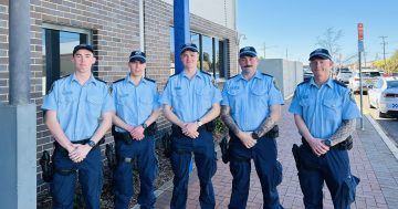 ‘More variety than in Sydney’: Griffith Police bolstered by five young recruits