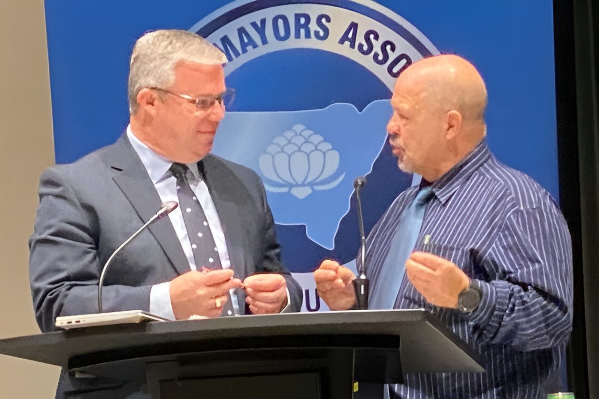 Two mayors