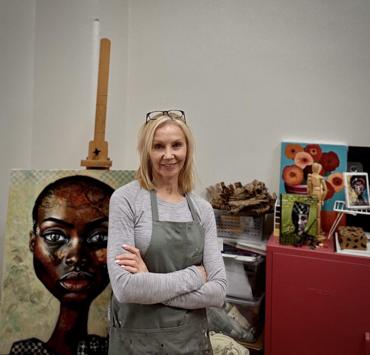 Painting has always had a place in Tanya Webber's heart.
