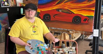 Meet the Wagga artist who sees the world differently
