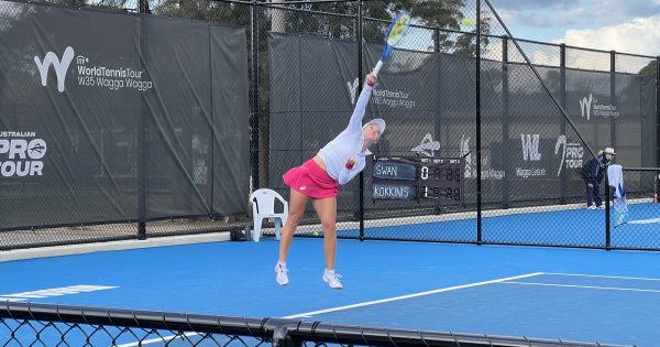World-class talent on show at Wagga Wagga Tennis International