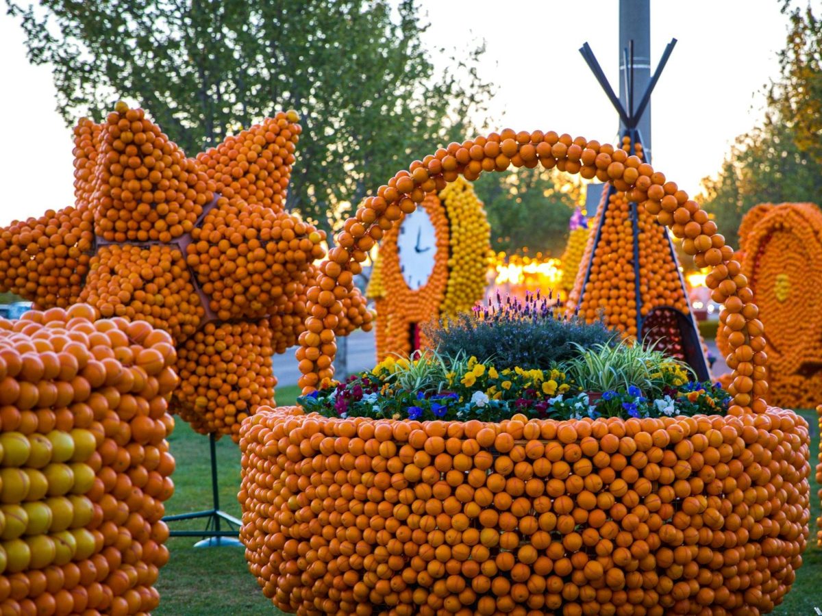 Griffith Citrus Sculptures Festival