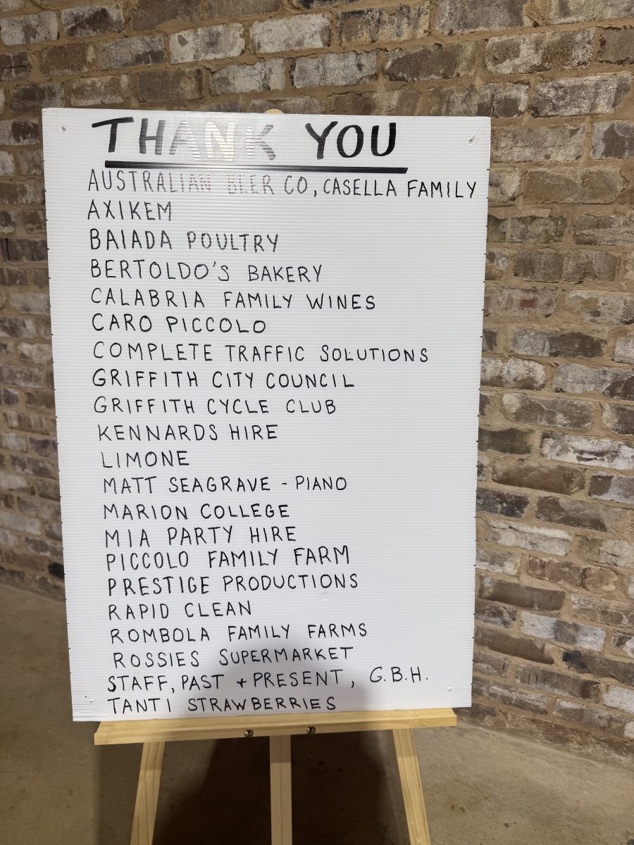 thank you list