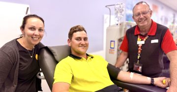 Riverina residents roll up their sleeves as liquid gold saves lives