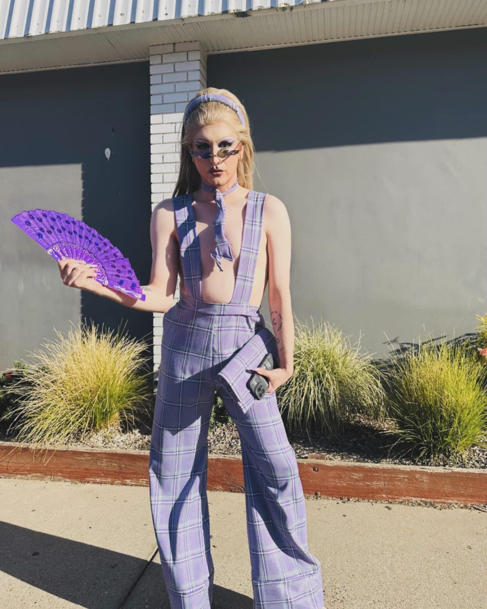 Drag has allowed Rhyley John the space to express his femininity while presenting more masculine in his day-to-day life. 