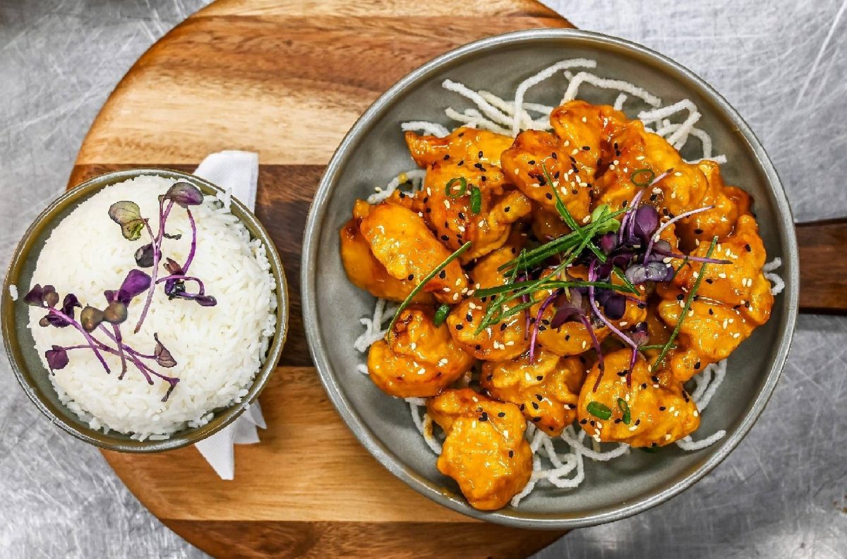 Honey chicken is always a favourite.