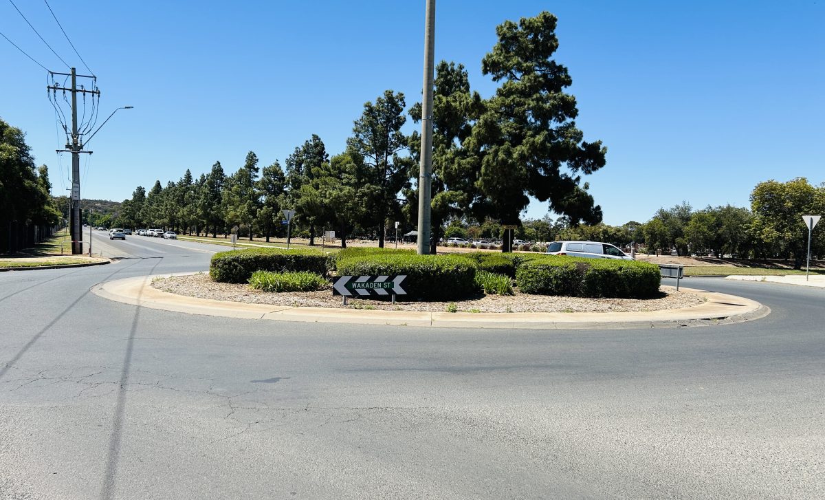 roundabout Wakaden Street 