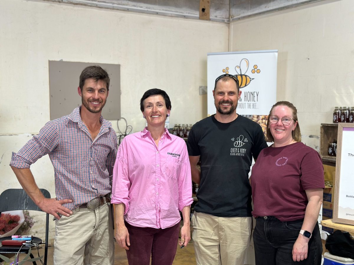 Rick Storrier, Zoe Lamont, Ben Hinkelmann and Haley Tait are excited that their vision has come to life.