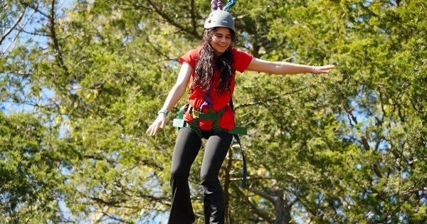 Griffith student gains university scholarship during gravity-defying trip to US