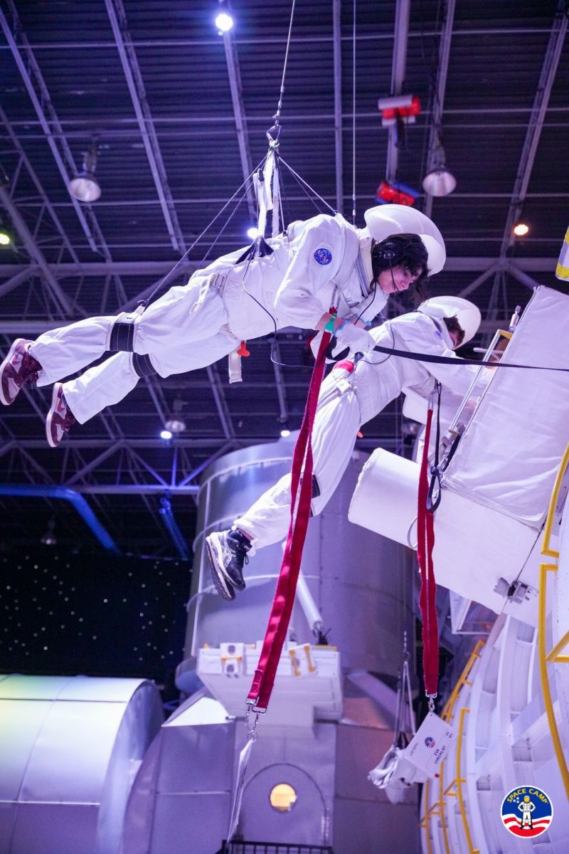 people doing Space Camp training