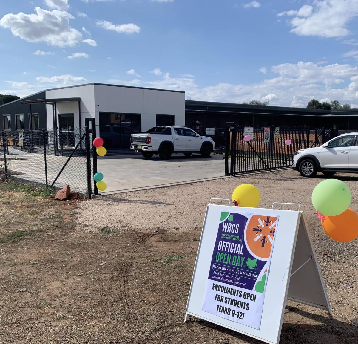 Entrance to a school 