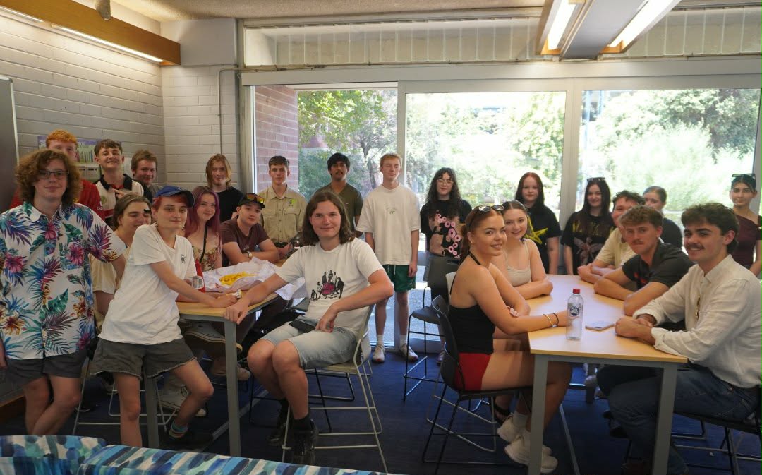 Year 12 students from Kooringal High returned to school for one final time to unveil their ATAR rank and HSC marks.