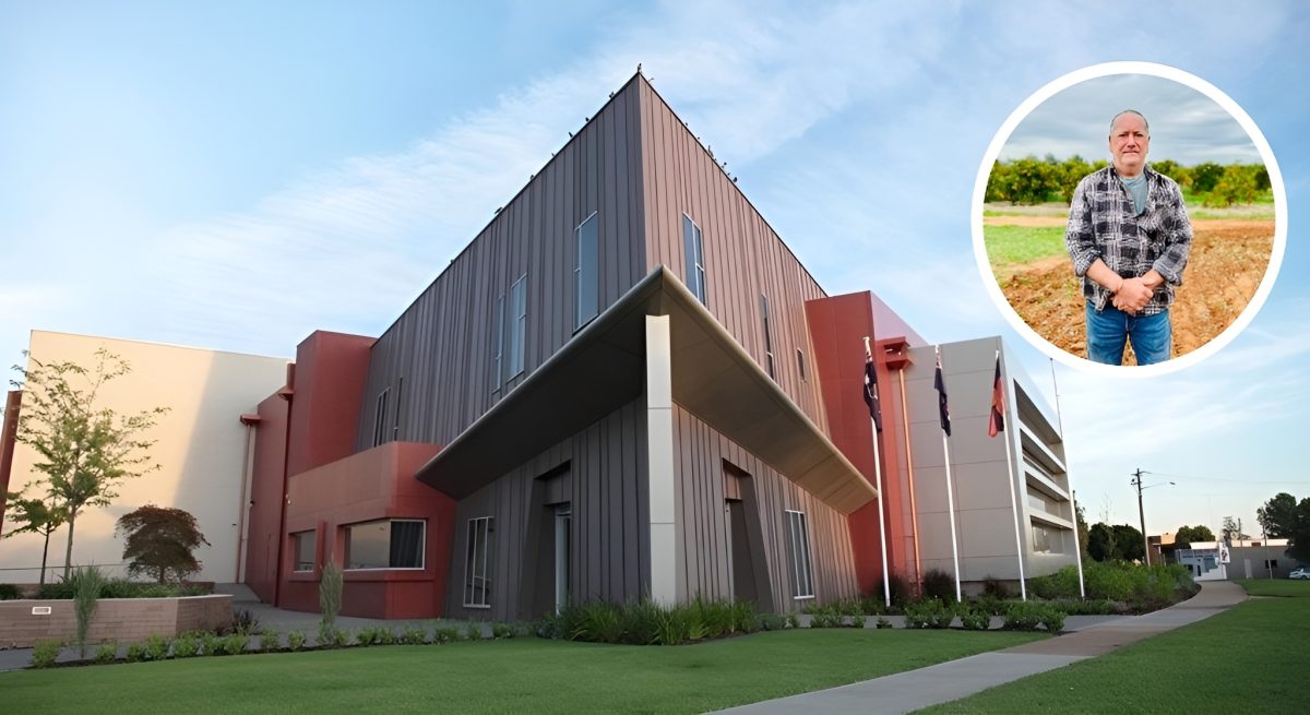 council building with flannel insert