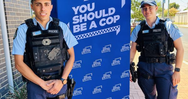 Former mechanic and bartender change careers as hometown recruits bolster Murrumbidgee Police