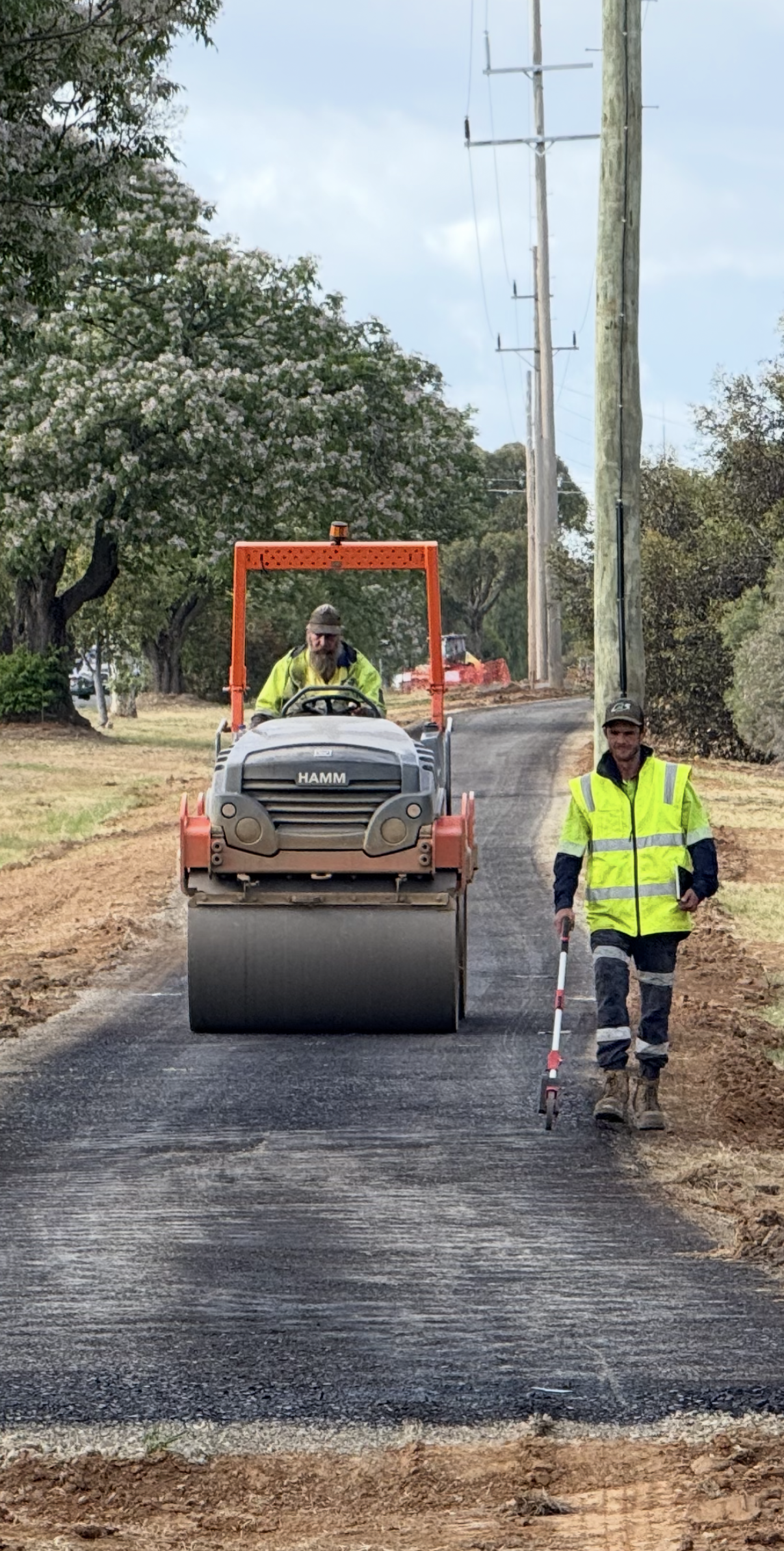 Tradies have been doing the hard yards for the past few weeks to connect Forest Hill to the Wagga Active Travel Network.