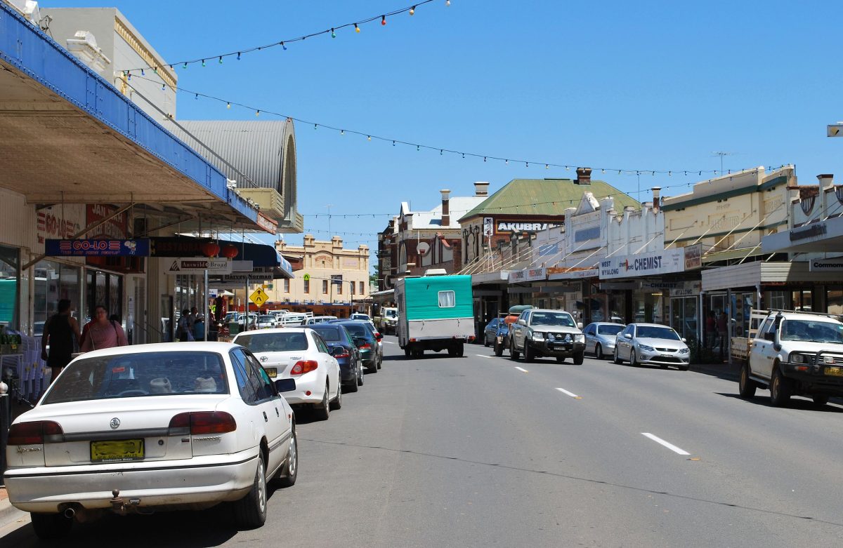 main street of West Wyalong
