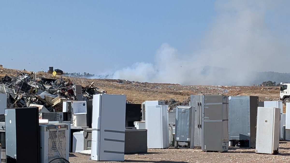 A fire at Wagga's Gregadoo Waste Management Centre