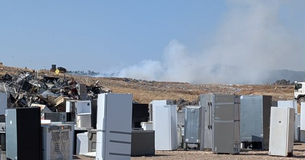Lithium batteries suspected as cause of lengthy fire at Gregadoo Waste Management Centre
