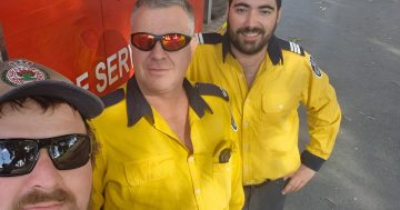 Hanwood and Beelbangera heroes dodge falling trees to quell blaze in Victoria