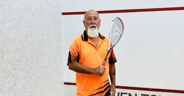 Griffith Australia Day award nominee on his presidency and how people can play squash in town
