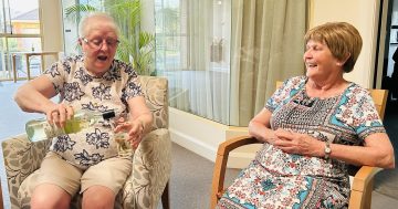 Elderly Griffith residents thrive in 45-degree blackout with wine and conversation