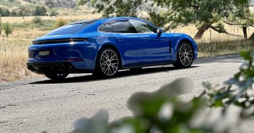 A four-door Porsche that won’t spill the back-seat champagne