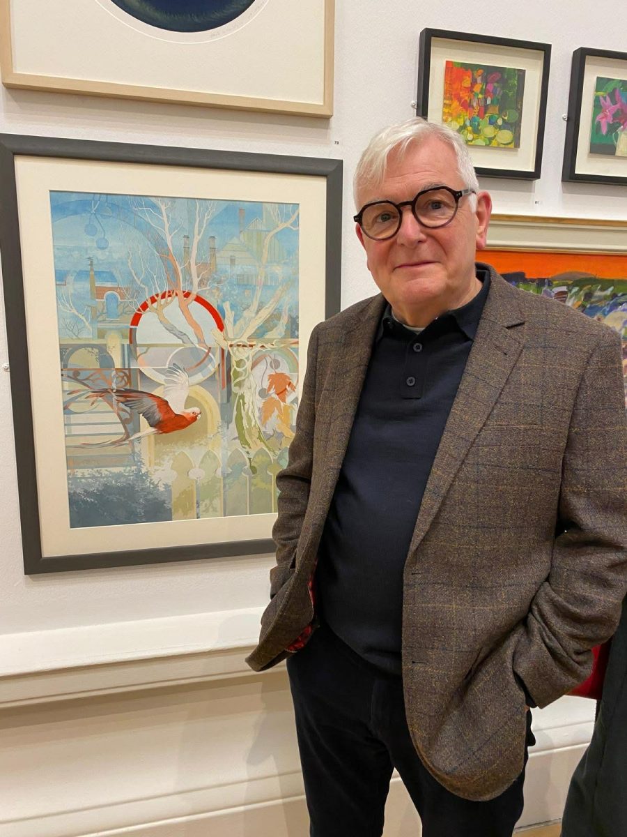 Scottish watercolourist Pete Gibb has had his painting, inspired by autumn in Wagga, selected for an exhibition at the Royal Scottish Academy.