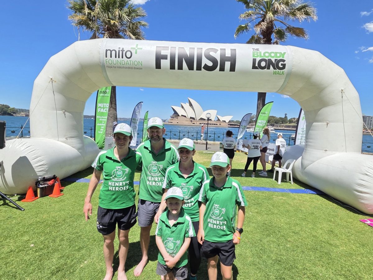 The Baldry Family take part in the Bloody Long Walk fundraising event each year.