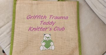 Knitted trauma teddies allegedly stolen from Griffith Community Centre