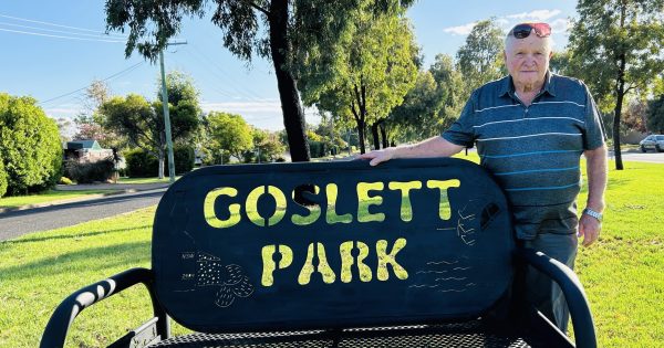 The toughest seat in Griffith: Roy Goslett’s steel tribute to family legacy