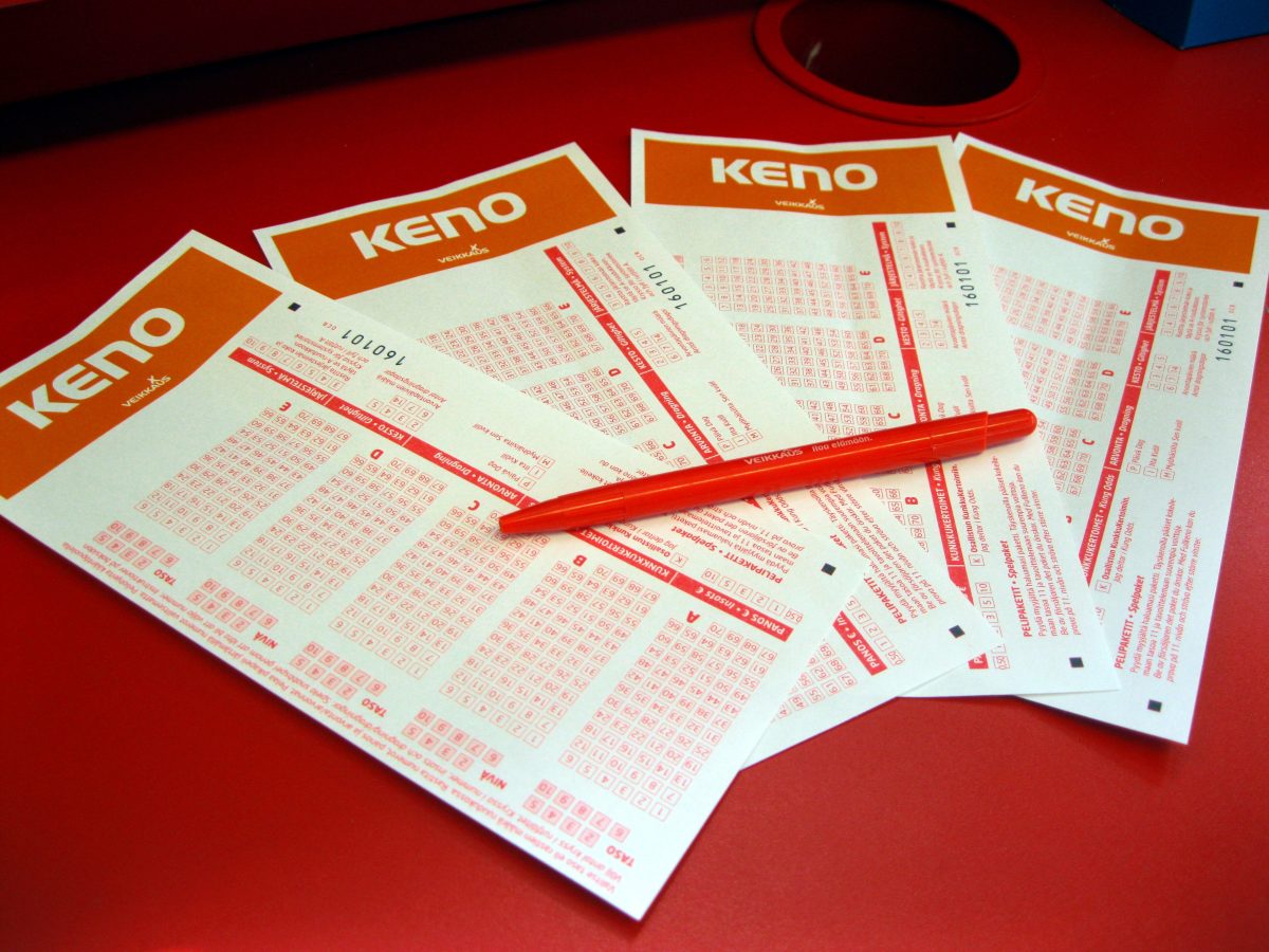Keno tickets